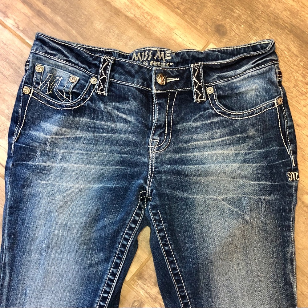 Miss Me Easy Boot Jeans EUC